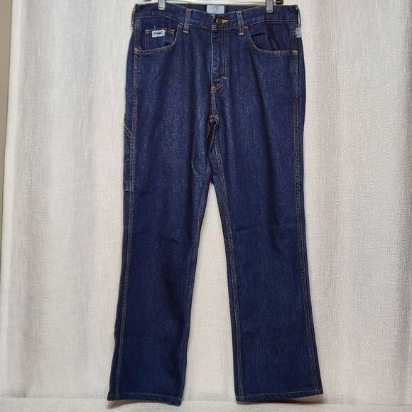 Tyndale FRMC Arc Rated Flame Resistent Denim Jeans Womens 10 - Picture 1 of 14